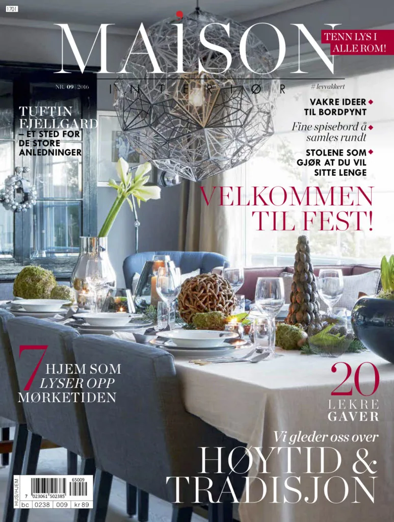 Feature in Maison Interiør