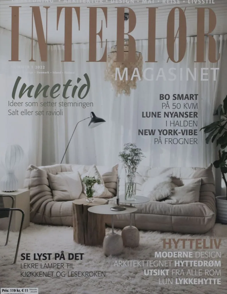 Feature in Interiørmagasinet